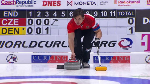 Curling - Česko – Dánsko