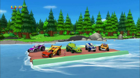 Plamínek a čtyřkoláci - 18/20 Závod na Orlí skálu