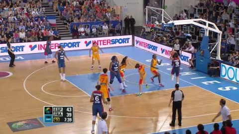 ME v basketbalu žen 2013 Francie - Španělsko - Francie