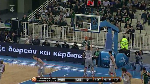 Evropská liga v basketbalu - Panathinaikos Atény - Lietuvos Rytas