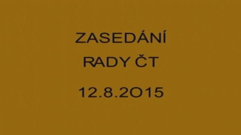 Jednání Rady České televize - 14. jednání Rady ČT v roce 2015