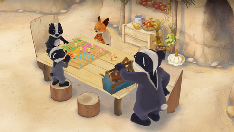 Pan Jezevec a paní Liška - 31/52 Souboj ve strašení