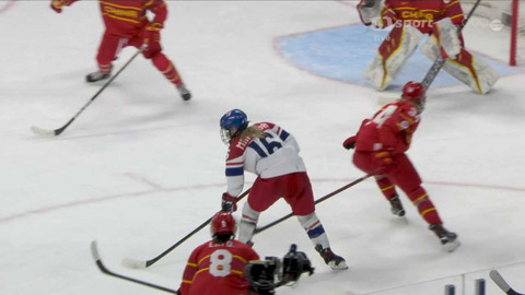 XXIV. zimní olympijské hry 2022 Peking - Hokej: Čína - Česko