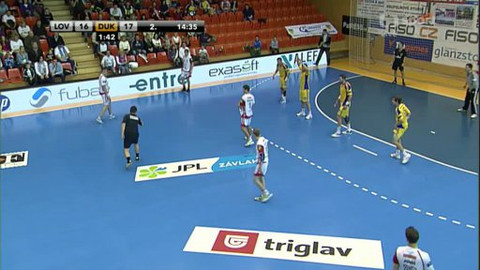 Házená - HK .A.S.A. Město Lovosice - HC Dukla Praha