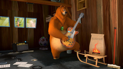 Méďa a lumíci - Zvířecí rok