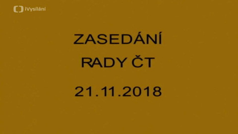 Jednání Rady České televize - 19. jednání Rady ČT v roce 2018
