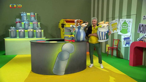 Michal chrání přírodu - Velký koncert pro všechny popelnice na třídění odpadu