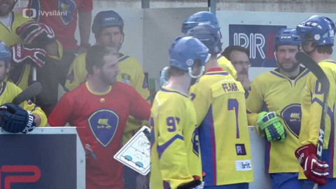 Hokejbal - HC Kert Park Praha - Autosklo PCE