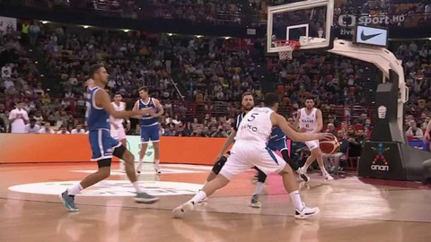 Basketbal - Řecko - Česko