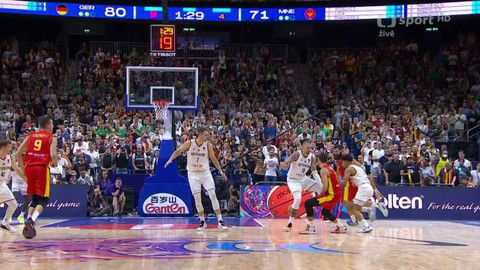 ME v basketbalu 2022 Česko, Gruzie, Itálie, Německo - Německo - Černá Hora