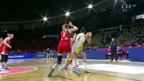 ME v basketbalu žen 2025 - Španělsko - Česko