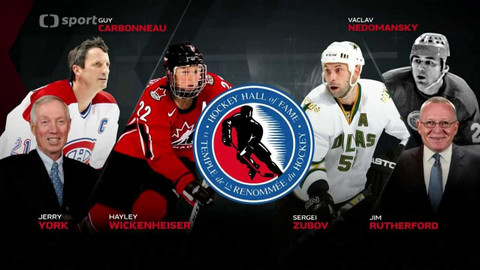 Uvedení do hokejové Síně slávy