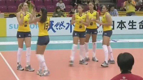 MS ve volejbalu žen 2010 Japonsko - Česko - Brazílie