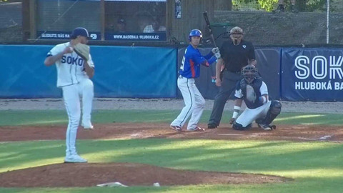 Česká baseballová Extraliga - Sokol Hluboká - Kotlářka Praha