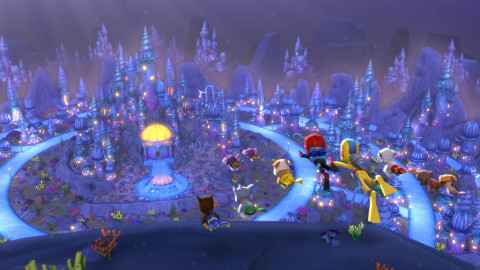 Tlapková patrola - Vodní tlapky zachraňují plovoucí hrad