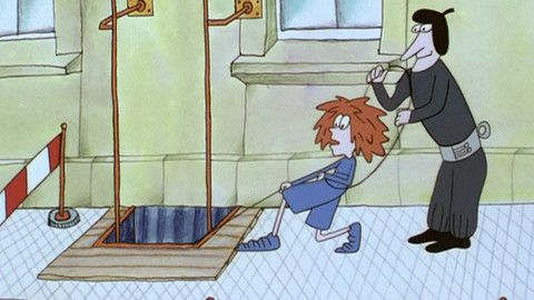 Zmatky kluka Zmatlíka - Zmatlík a padavec