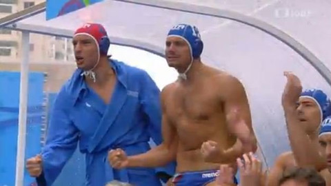 XXXI. letní olympijské hry 2016 Rio de Janeiro - Vodní pólo: Chorvatsko - Itálie (muži)