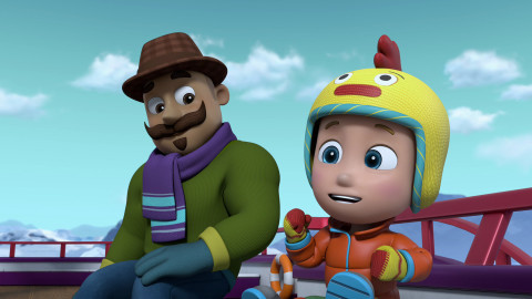 Tlapková patrola - Tlapky zachraňují hledače pokladů / Tlapky zachraňují raketového Rydera