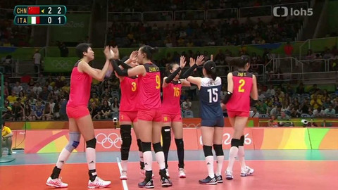 XXXI. letní olympijské hry 2016 Rio de Janeiro - Volejbal: Čína – Itálie (ženy)