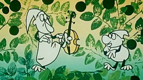 Pohádky z mechu a kapradí - Jak našli pod borůvkou housličky