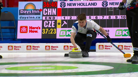 MS v curlingu 2025 Kanada - Čína - Česko