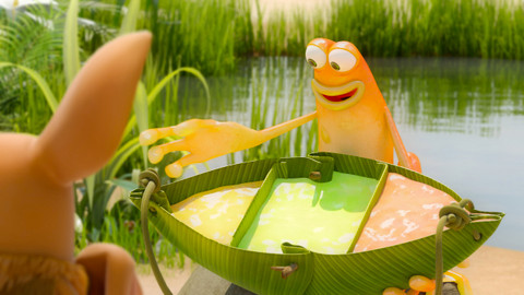 Esa z pralesa - 23/52 Přelet nad salátovým hnízdem