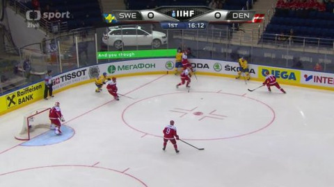 MS v ledním hokeji 2014 Bělorusko - Švédsko - Dánsko