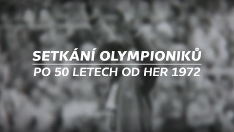 Setkání olympioniků po 50 letech od her 1972