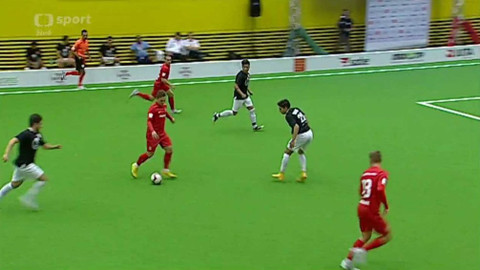 MS v malém fotbalu U21 2018 Česko - Česko - Švýcarsko