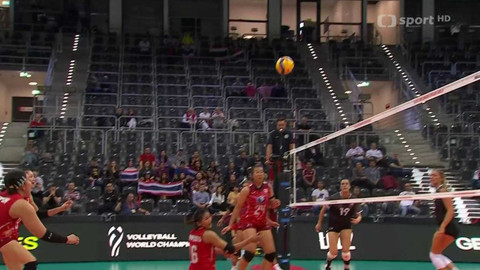 MS ve volejbalu žen 2022 Nizozemsko, Polsko - Thajsko - Kanada