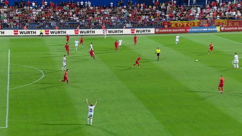 Fotbal - Černá Hora - Česko