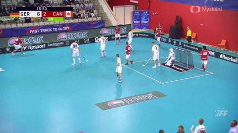 MS ve florbalu 2018 Česko - Německo - Kanada