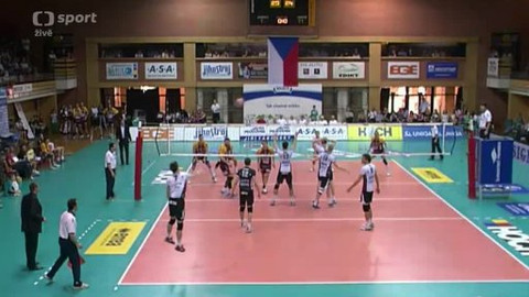 Volejbal - VK Jihostroj České Budějovice - VK Dukla Liberec