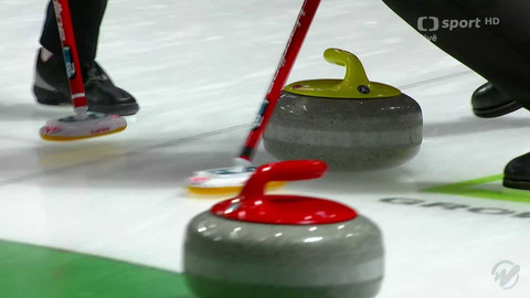MS v curlingu 2025 Kanada - Česko - Rakousko