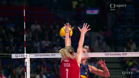 ME ve volejbalu žen 2021 - Srbsko - Itálie