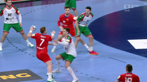 Házená - Lucembursko - Česko