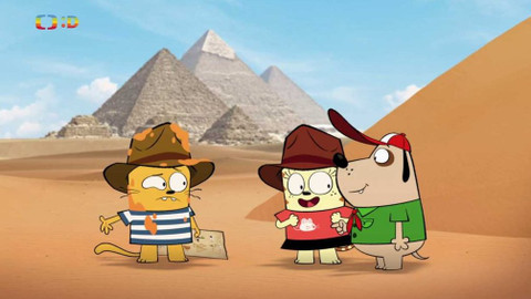 Olí a Jůla - Egyptská expedice