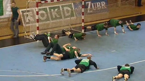 Házená - HCB OKD Karviná - HC Gumárny Zubří