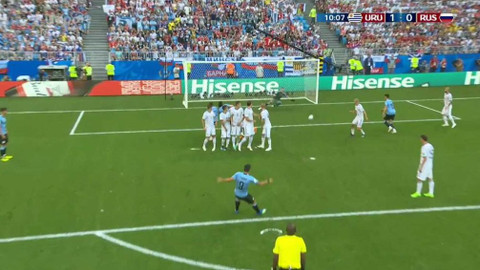 FIFA MS ve fotbalu 2018 Rusko - Uruguay - Rusko