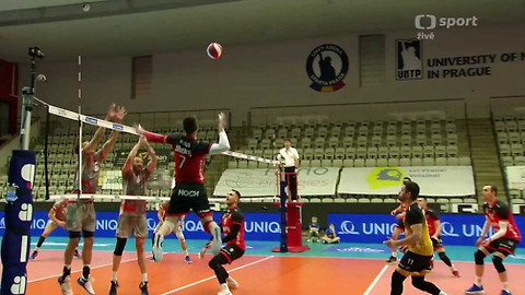 Česká volejbalová extraliga mužů - VK Lvi Praha - VK Jihostroj České Budějovice