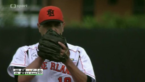 Baseball - Nizozemsko - Itálie
