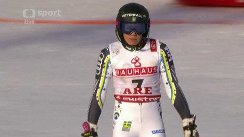 MS v alpském lyžování 2019 Švédsko - 2. kolo slalomu žen