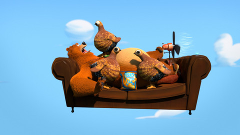 Méďa a lumíci - Létající medvěd