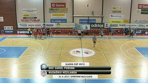 Házená - Sokol Poruba - Budaörsi Kézilabda Sport Kft. (HUN)