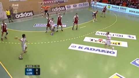 Házená - Česko - Lucembursko