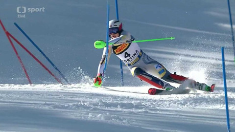 MS v alpském lyžování 2021 Itálie - 2. kolo slalomu mužů