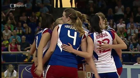 Volejbal - Česko - Rumunsko