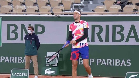 Roland Garros 2020 - Grigor Dimitrov - Stefanos Tsitsipas