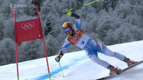 XXII. zimní olympijské hry 2014 Soči - Alpské Lyžování: obří slalom - 1. kolo - muži