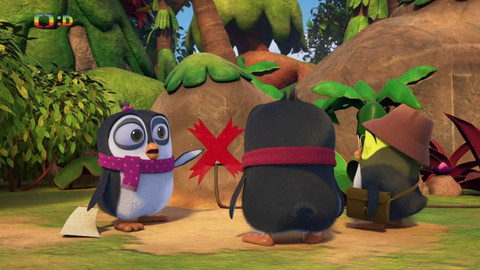 Dobrodružství malého tučňáka - 44/52 Honba za pokladem